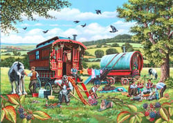 Puzzle 1000 pièces - Homme Colporteur - HOP - House of Puzzles