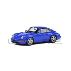 SOLIDO - Porsche 964 RS - 1992 - Bleu - Échelle 1/43