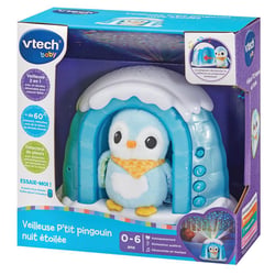 Veilleuse p'tit pingouin nuit etoilee - Vtech - Bleu