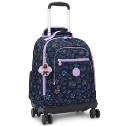 Grand Sac à Dos à Roulettes Kipling NEW ZEA 50 CM - avec protection pour ordinateur Unicorn Star
