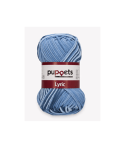 Coton à Crocheter Puppets Lyric Multicolor – Anchor : Un Fil Polyvalent et Coloré pour Toutes Vos Créations 205 Bleu