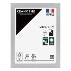 Cadre photo Karma gris 30x40 cm