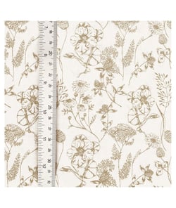 Tissu coton champêtre de 140 cm de largeur nadinegalet vendu par 50 cm