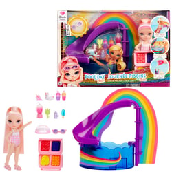 Journée Piscine avec Blush - Rainbow High Littles