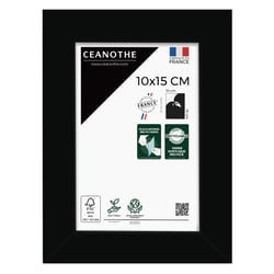 Cadre photo Wild noir 10x15 cm