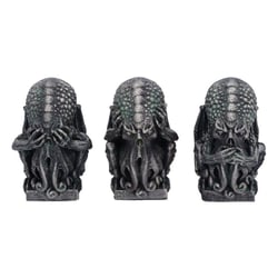 Cthulhu - Figurine Three Wise Cthulhu 7 cm - Nemesis Now