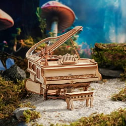 Puzzle 3D Piano magique - Kit DIY Maquette à construire en bois