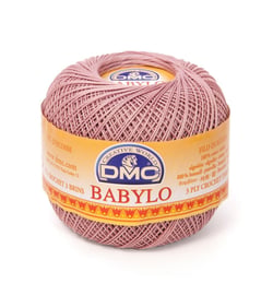 Fil à crocheter Babylo Gross. 20 - Col. 778 - Rose Poivre