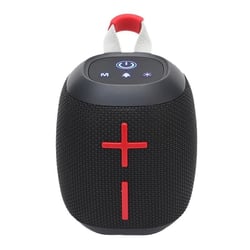 Enceinte Bluetooth Portable Waterproof IPX5 Son Stéréo 360° Autonomie Longue Durée Noir YONIS