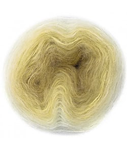 Fil à tricoter ESSENTIALS SUPER KID MOHAIR COLOUR LOVE - Rico Design 09 Vert