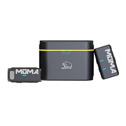 Microphone Sans Fil Omnidirectionnel Avec Boîte De Charge Pour Caméra Et Téléphone YONIS