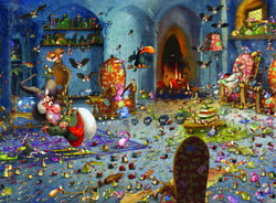 Puzzle 2000 pièces - François Ruyer - Odeur de Sorcière - Grafika