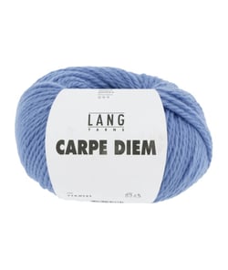 Pelote de Laine et Alpaga à tricoter CARPE DIEM - Lang Yarns 0121 Bleu Clair