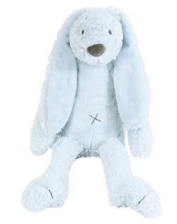 Peluche Lapin Richie bleu clair 38 cm - Happy Horse