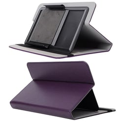 Etui de Protection Housse Universelle Tablettes 7 Pouces Porte Carte Cuir Violet YONIS