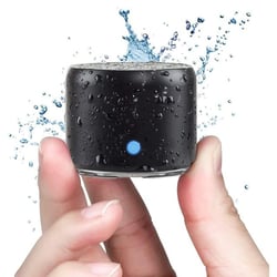 Enceinte Bluetooth Mini Portable IPX7 Étanche Super Bass Haute Fidélité Noir YONIS