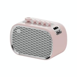 Enceinte Bluetooth Multifonctionnelle Son Clair Design Élégant Extérieur Intérieur Rose 2 YONIS