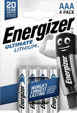 Lot de 10 piles AAA Micro Ultimate Lithium