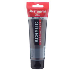 Peinture Acrylique en tube - Gris graphite - 840 - Amsterdam - 120ml