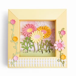 Gabarit de découpe pour machine Sizzix Thinlits - Cadres Shadow Box #1 - 7 pièces