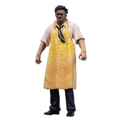 Massacre à la tronçonneuse (1974) - Figurine 1/18 Exquisite Mini LeatherFace Killing Mask Standard Ver. 11 cm