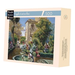 Fontaine de l'Alcazar de Rodriguez - Puzzle Michèle Wilson