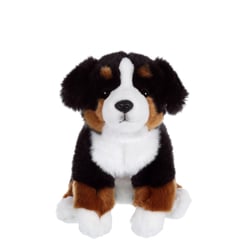 Peluche Chien Bouvier Bernois -  - Assis, 25 cm