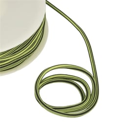 Bobine 25m Cordon carré  4 mm Vert kaki