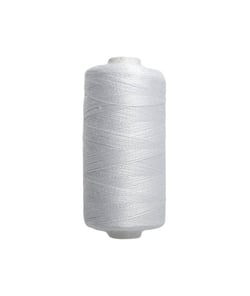 Bobine de fil pas cher tous tissus 500 m Blanc 1001 Blanc vendu par 50 cm