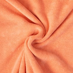 Tissu Jersey Velours Eponge Lua uni Corail