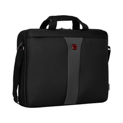 Sacoche professionnelle Legacy WENGER pour ordinateur portable 17' - Bandoulière poignée passage trolley bretelles - noir