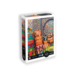 Puzzle 500 pièces xl – médina de fès – maroc - Sentosphere - Orange