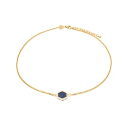 Collier Hexalia en pierres Lapis-lazuli - Sloya