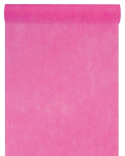 SANTEX 5696-15-30, Chemin de table en intissé 25 METRES, Fuchsia