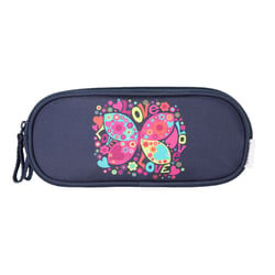 Trousse Scolaire Rectangulaire Phileas Bleu marine Bagtrotter