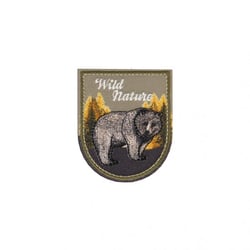 Ecusson thermocollant Ours Nature 3,5cm x 4cm