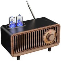 Enceinte Bluetooth Rétro Portable Son Stéréo Qualité Pro Autonomie 6h Support FM Noir YONIS