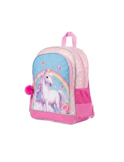 Sac à dos Mybagstory - Rose - licorne - 2 compartiments