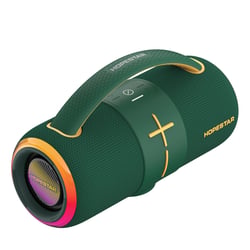 Enceinte Waterproof Bluetooth Puissante Portable Extérieure 50W Beige Vert YONIS