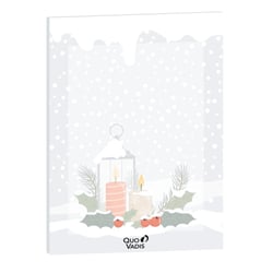 BLOC NOTES 55 FEUILLETS Noel - 10,6x15,3 cm