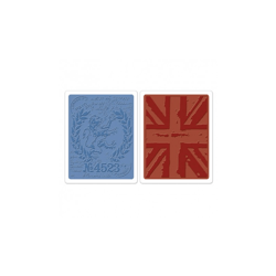 2 classeurs d'embossage LONDON Tim Holtz