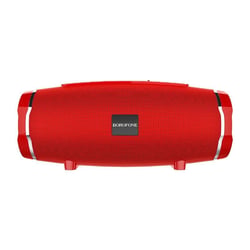 Enceinte Bluetooth Sportive Waterproof 5.0 Son Surround 360 4 Modes de Lecture Rouge YONIS