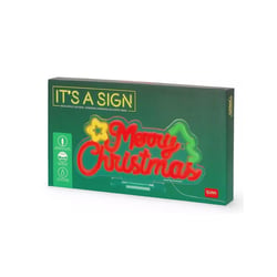 Lampe it's a sign - merry xmas