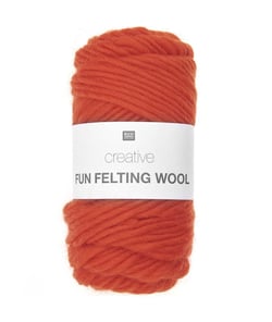 Laine à feutrer créative CREATIVE FUN FELTING WOOL - Rico design 02 Rouge
