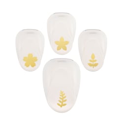 Set de perforatrices Vaessen Creative - Fleur et feuille - M51933