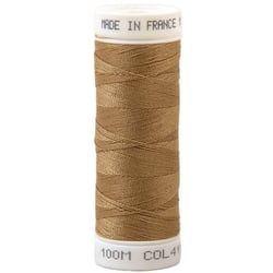 Fil à coudre polyester 100m made in France - marron whiskey 411