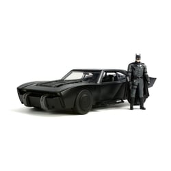 Batman 2022 Hollywood Rides - Réplique 1/18 Batmobile métal 2022  avec figurine Batman - Jada Toys