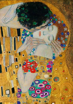 Puzzle 1000 pièces - Gustave Klimt - The Kiss (detail), 1908 - Bluebird Puzzle