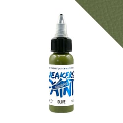 Peinture Textile & Cuir SneakArts - Olive 30mL - Chaussure, vêtement, sac