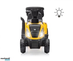 Porteur Tracteur enfant jaune noir – Milly Mally